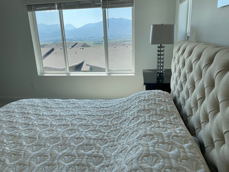 Viw of Timpanogos from master suite - 2479 Wildwood Ln