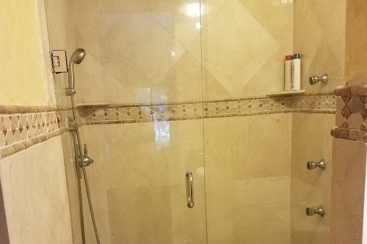 Master Shower-Marble, Rain shower,Body Jets - 5200 E Club Cir