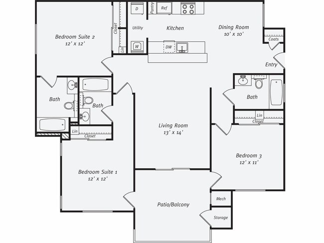 Floorplan - Avalon Campbell