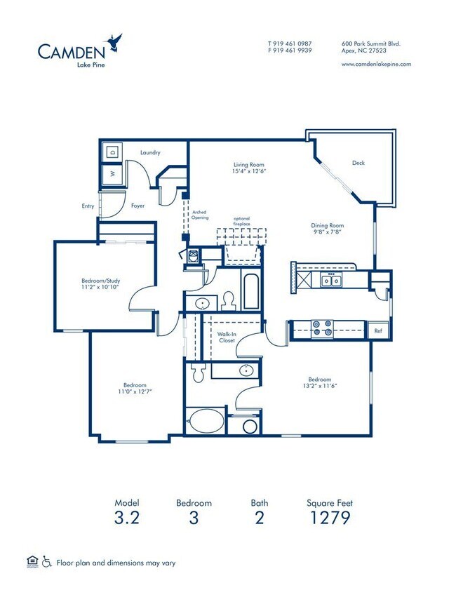 Floorplan - Camden Lake Pine