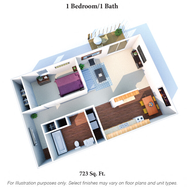 Floorplan - Concord Woods Apartments