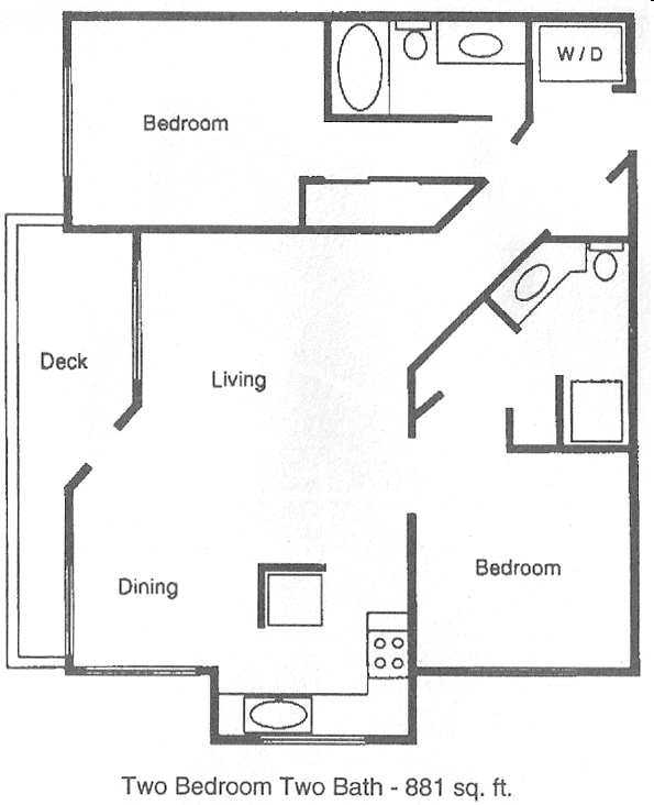 2BR/2BA - Capitol Steps Apartments