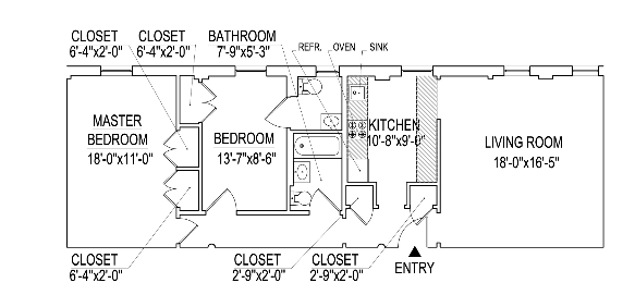 Apartment 4E - Terrace Court