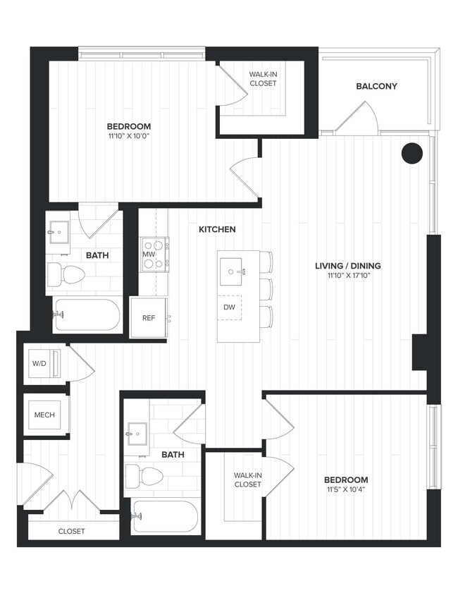 Floorplan - The Milton