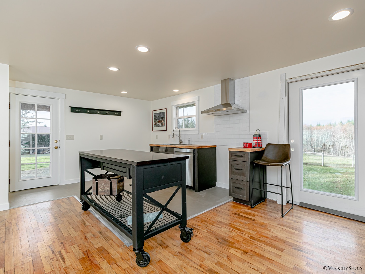 kitchen view, yes it will have appliances - 41441 SE Kitzmiller Road