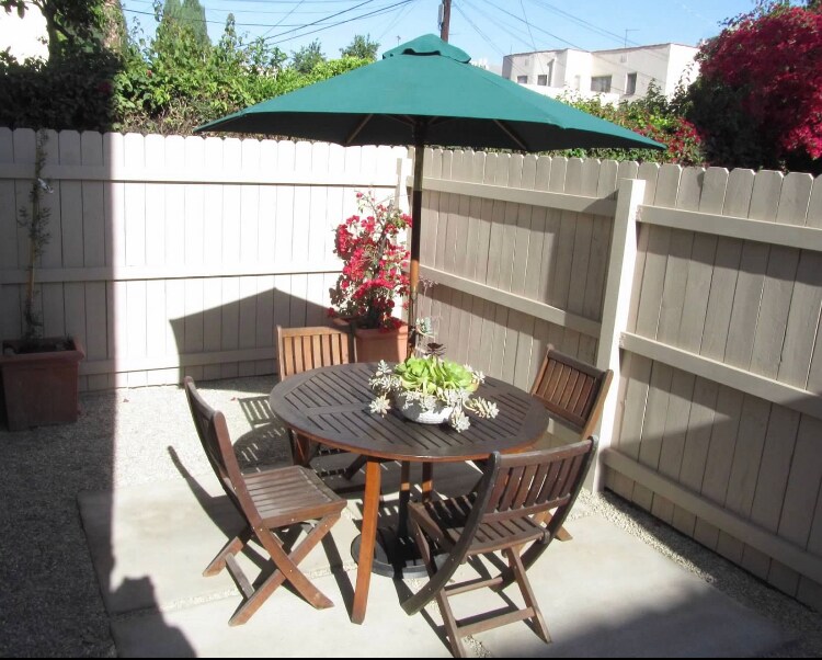 Private backyard - 8251 W 4th St
