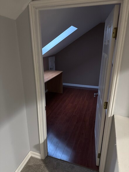 Office Area, has a built-in skylight, and storage closet - 3318 S Quincy Ave