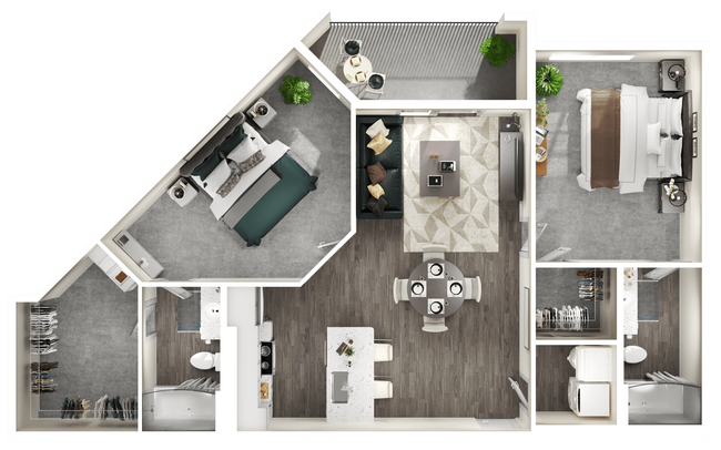 Floorplan - The Flats at Laurel & Pine