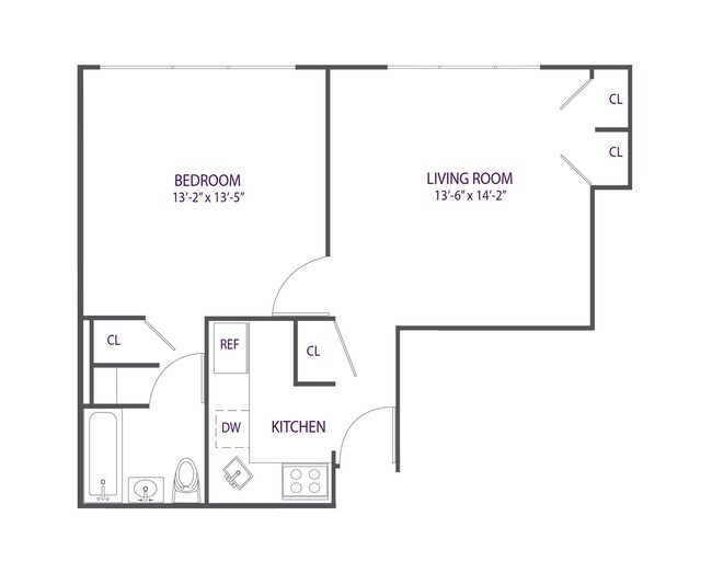 Floorplan - Sutton Marquis Apartments