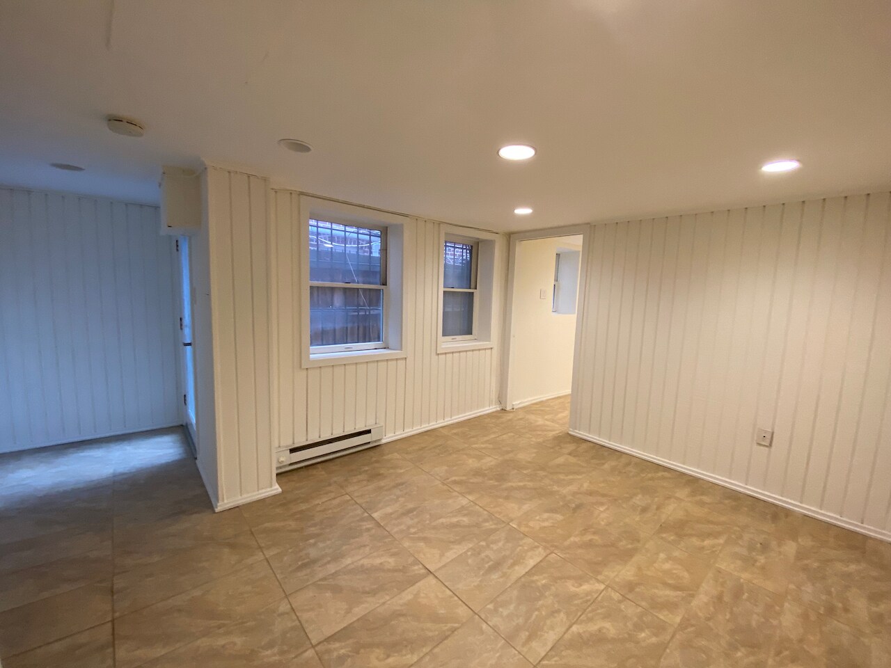 Bedroom with back entrance - 112 3rd St NE