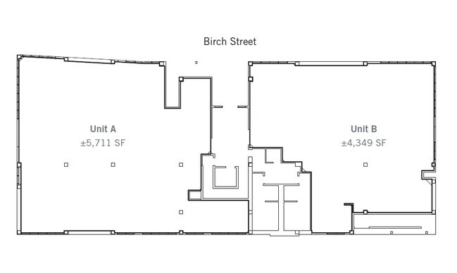 Floor Plan- 1st Floor - Birch Plaza