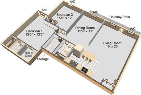 Deluxe 2 - Landing Heights