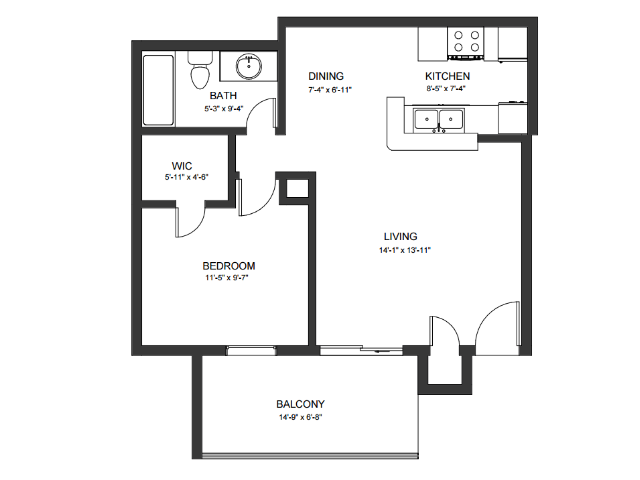 Haven at South Phoenix A1R - Haven at South Mountain Apartments