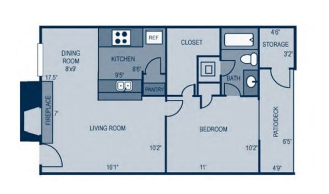 Floorplan - The Branch at Medical Center
