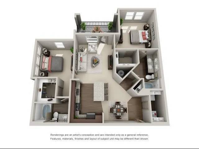 Floorplan - Brookson Flats
