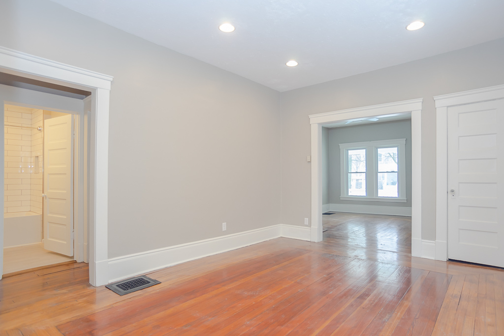 dining room and living room - 1306 Belle Ave