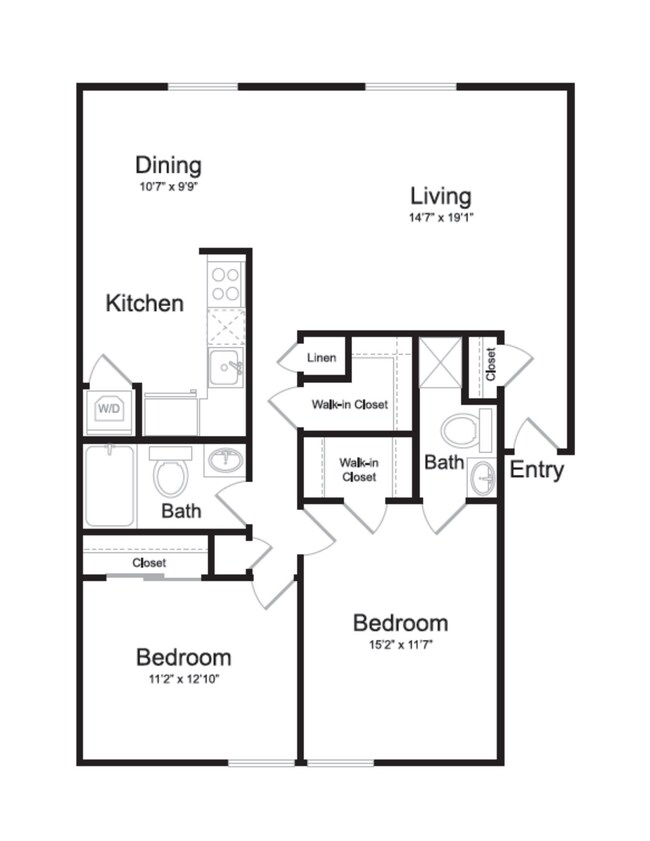 Floorplan - One80 Watkins Mill