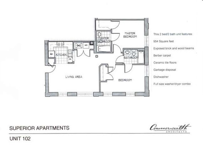 UNIT 102 - Superior Warehouse Apartments