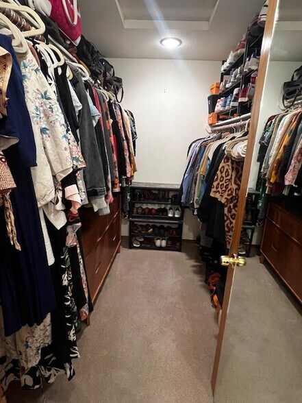 Master walk-in closet - 12505 S Center Ln