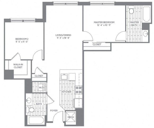 Floorplan - The Asher