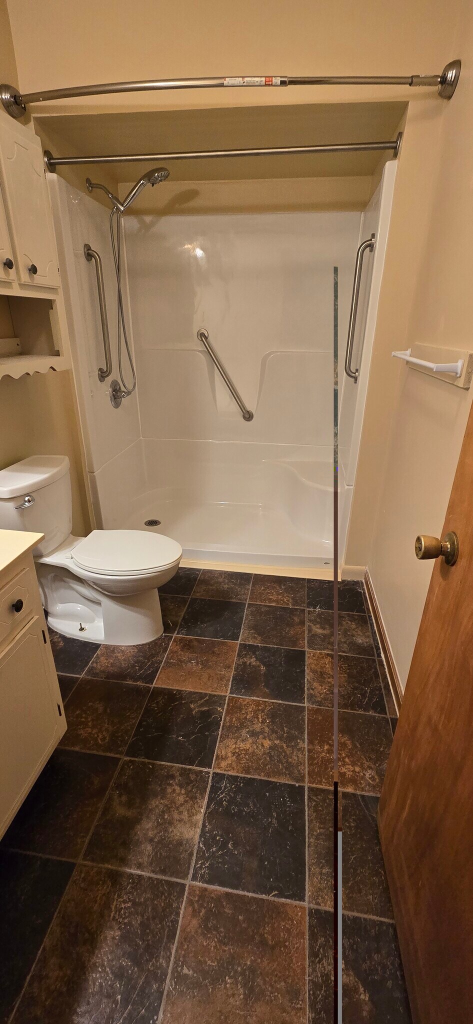 ADA chair height toilet - 107 N Roosevelt St