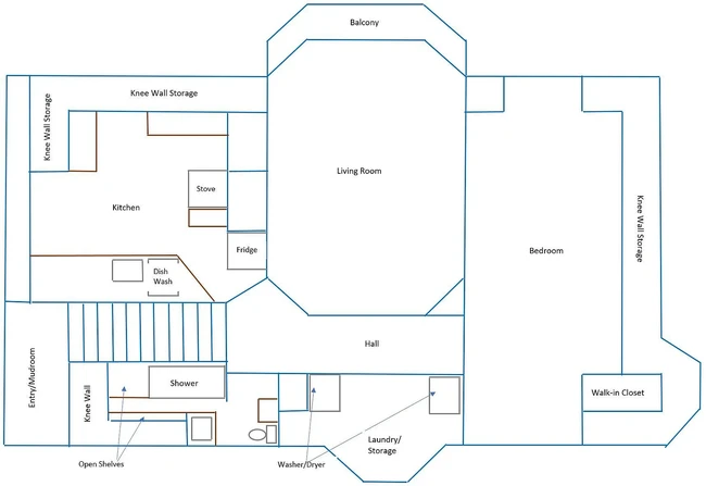 Apartment Layout - 295 Church St