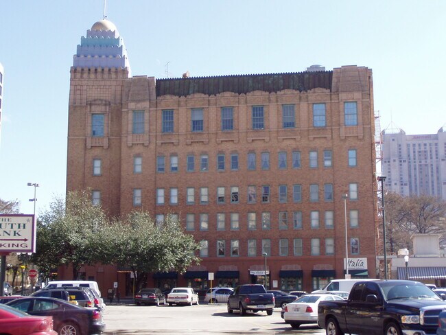 View looking east on Navarro - Casino Club