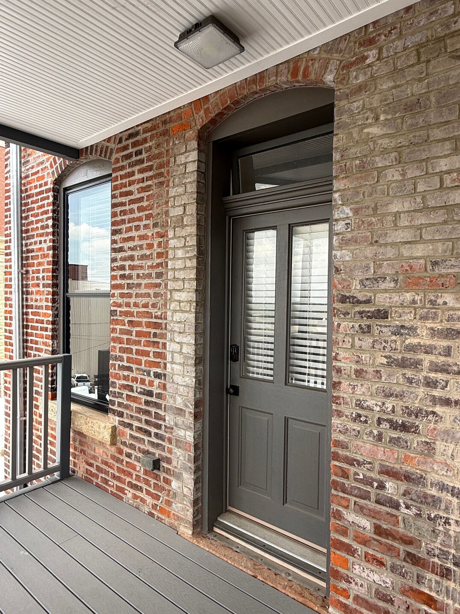 Backdoor entrance from deck - 40 W 4th St