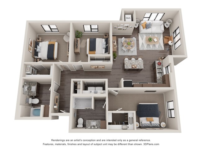 Floorplan - Decatur Landing I & II