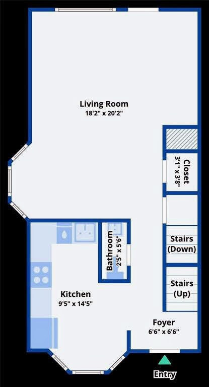 Mainfloor map - 5034 Laurel Bridge Dr SE