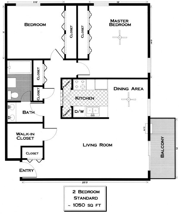 Floorplan - Kings Manor