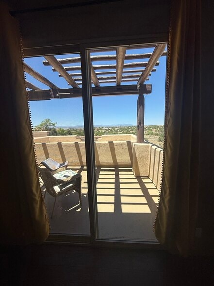 Master bedroom deck with commanding views - 24 Emory Pass