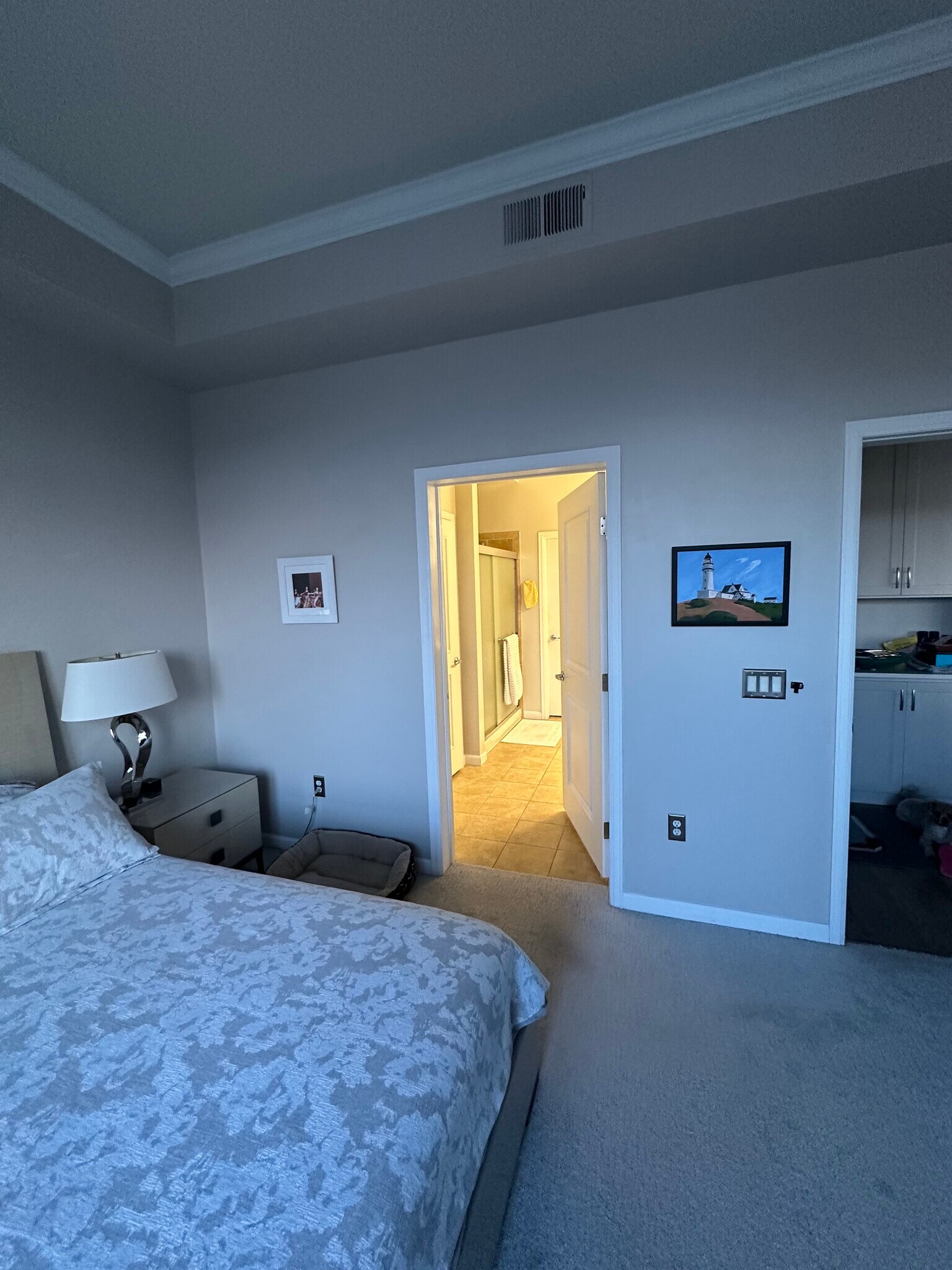 View / door to enter master bathroom - 7820 Inverness Blvd