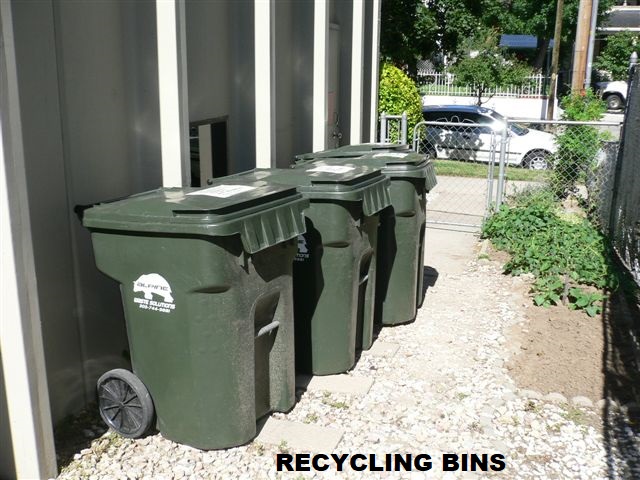 Recycling Bins - 777 N Washington St