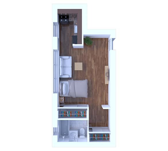 Floorplan - The Ella Apartments