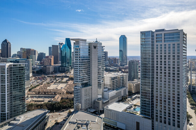 Aerial Photo - The Residences @ W - Dallas Victory