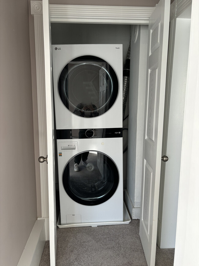 Laundry Closet - 2nd Floor - 210 Echo Lake Rd