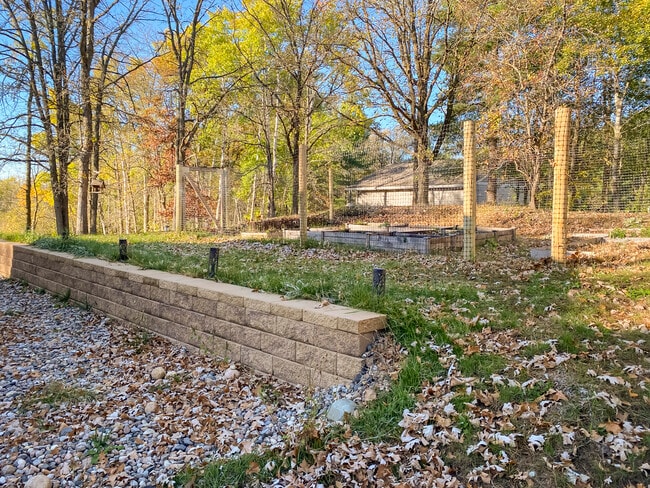 New retaining wall - 1606 S Lake Irving Dr SW