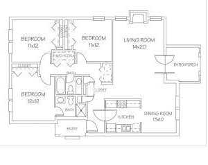 3BR/2BA Phase 1 - The Views