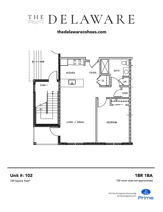 Floorplan - The Delaware