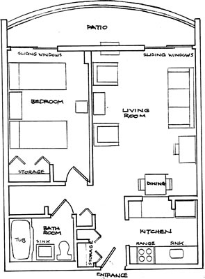 1BR/1BA - West Boulevard