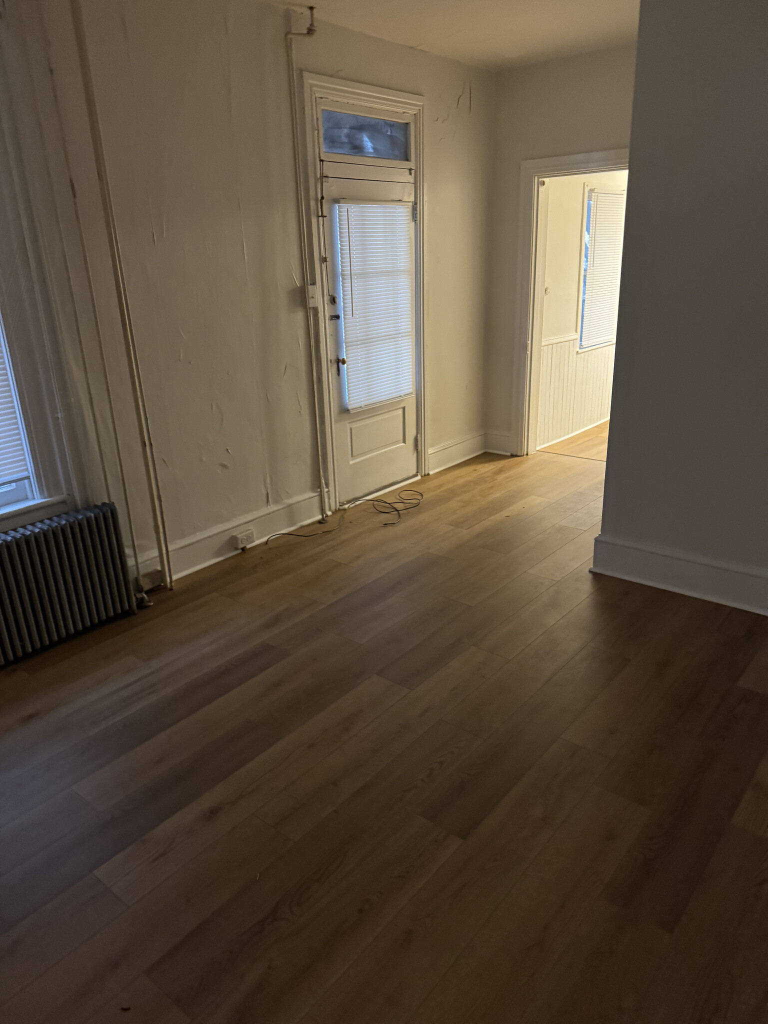 Looking at rear room from the closet. - 321 Lincoln Way W