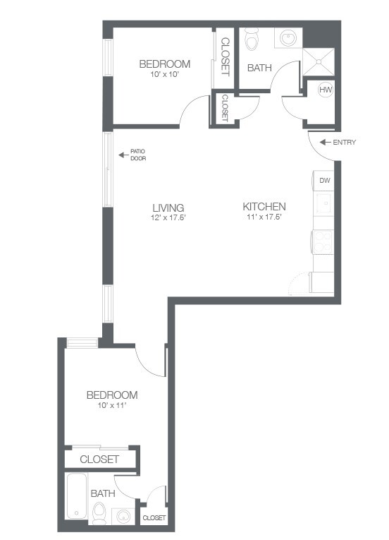 Floorplan - Circle F Lofts