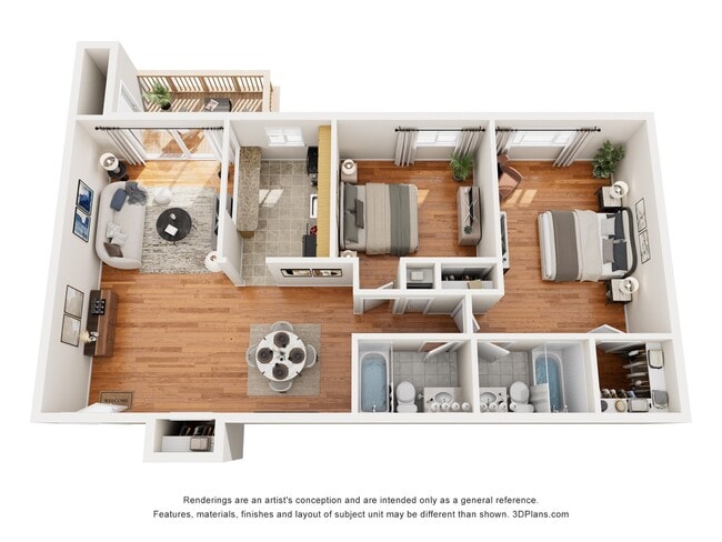 Hunter Hill_2 Bed_796 - Hunter Hill