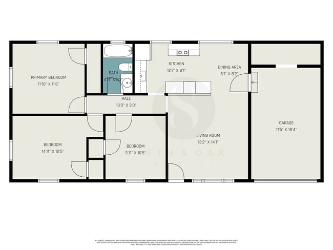 Building Photo - Charming 3BR/1BA Ranch Home with Open Layout & Fenced Backyard