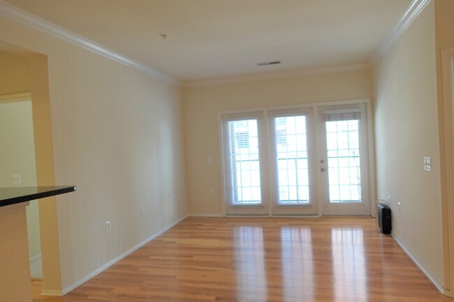 Living Room + Balcony Entrance - 11750 Old Georgetown Rd