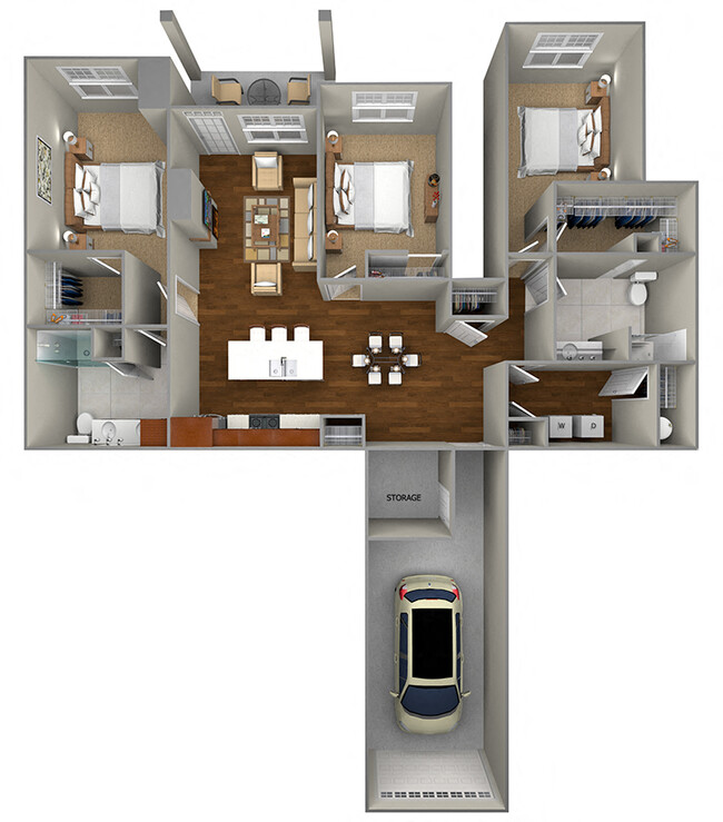 Floorplan - Cedar Place Apartments