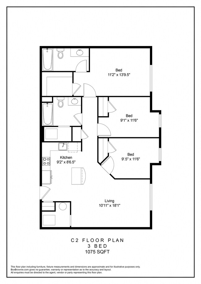 Floorplan - Village at Blenheim Run