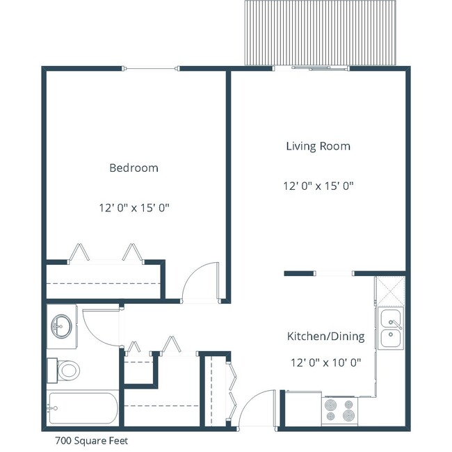 Floorplan - Sterling Pointe Apartment Community