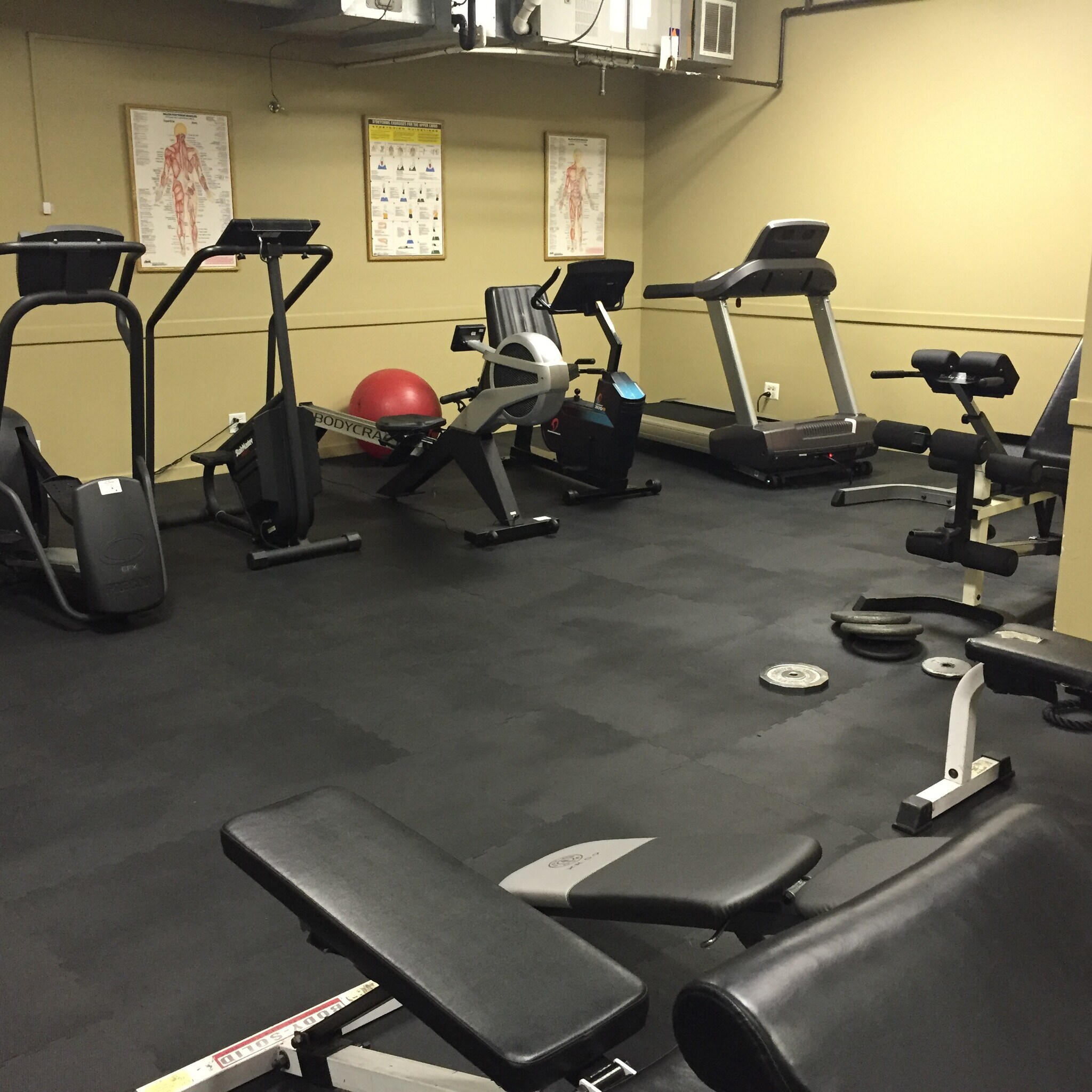 Secured and nicely equipped fitness center.Open 24-7 - 811 S Lytle St